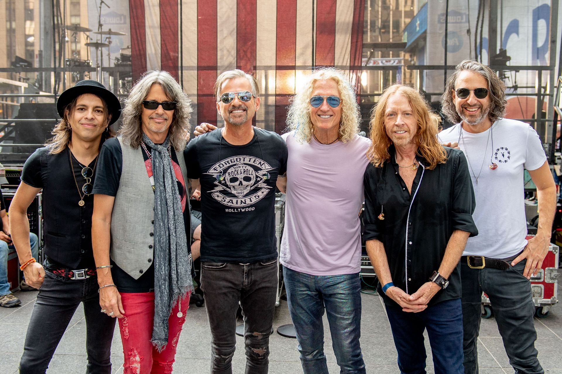 Foreigner performs on the "Fox & Friends" Summer Concert Series - (Image via Getty)